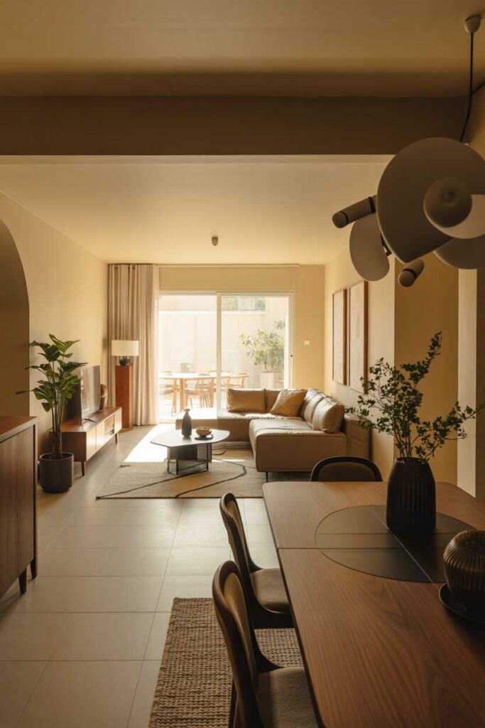 Modern & Budget-Friendly Ideas to Style an Open Layout Living Room Dining Room (Beautiful Inspiration You’ll Love) 3 Designing the Perfect Layout for an Open Living Room and Dining Room