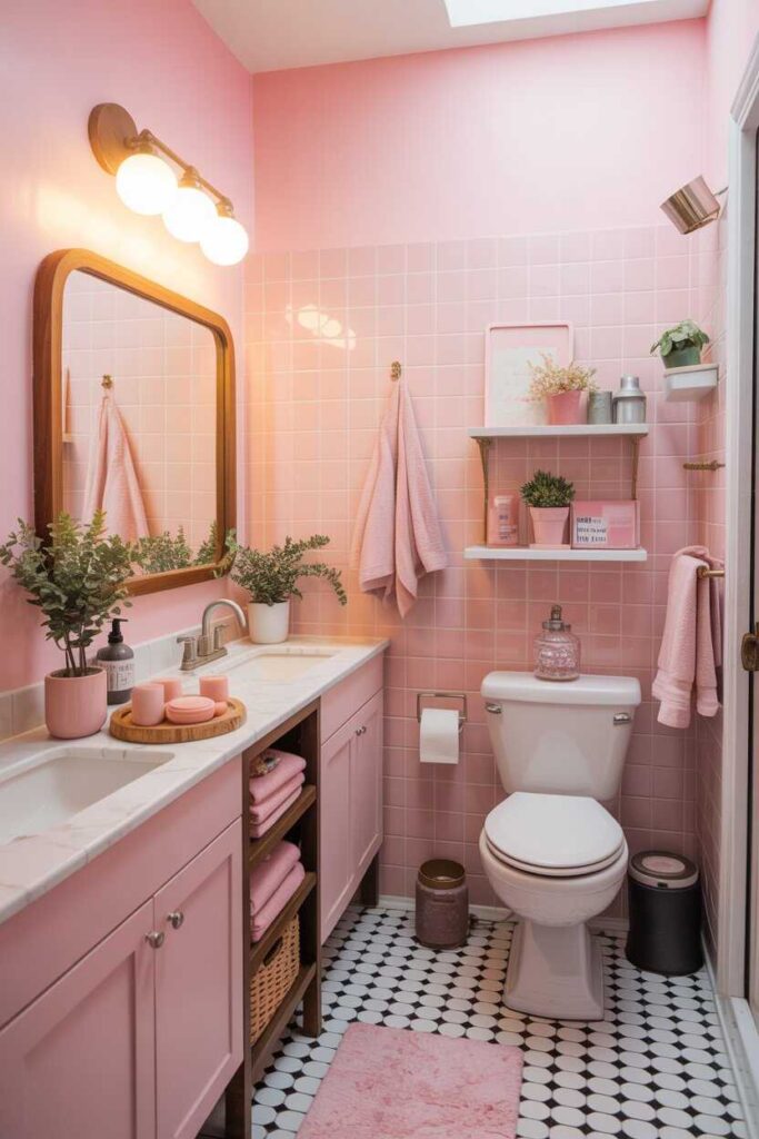 25+ Stunning Pink Bathroom Ideas for Every Style From Modern Minimalist to Vintage Glam 5 DIY Pink Bathroom Makeover Affordable and Fun