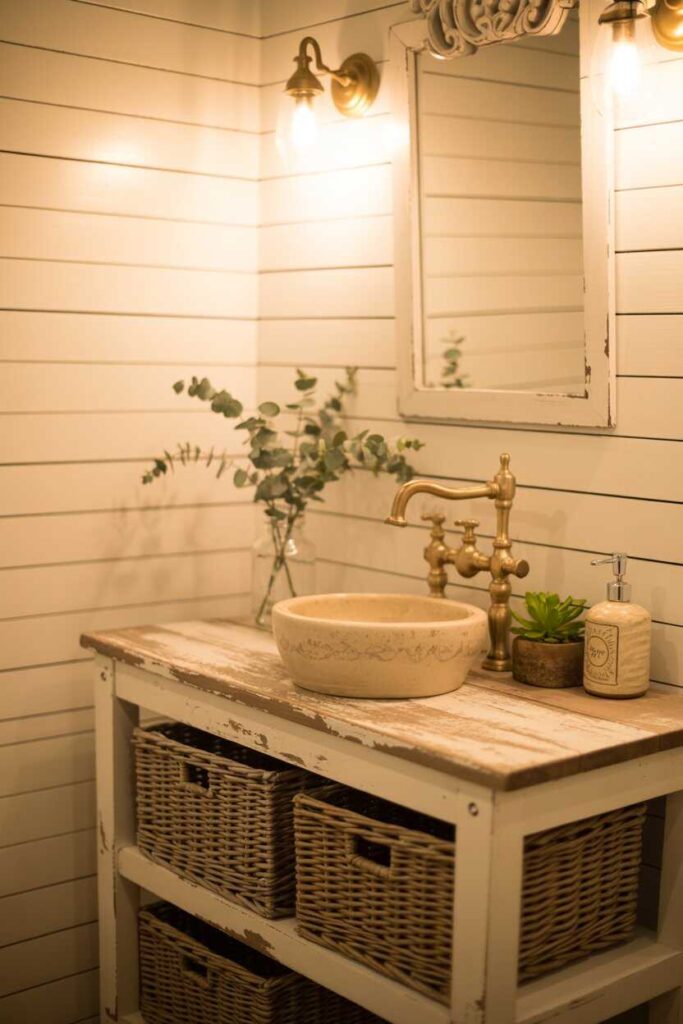 27 Stunning Half Bathroom Ideas Modern, Budget-Friendly Inspiration to Transform Your Small Space 3 Farmhouse-Style Half Bathroom Ideas That Feel Warm and Charming