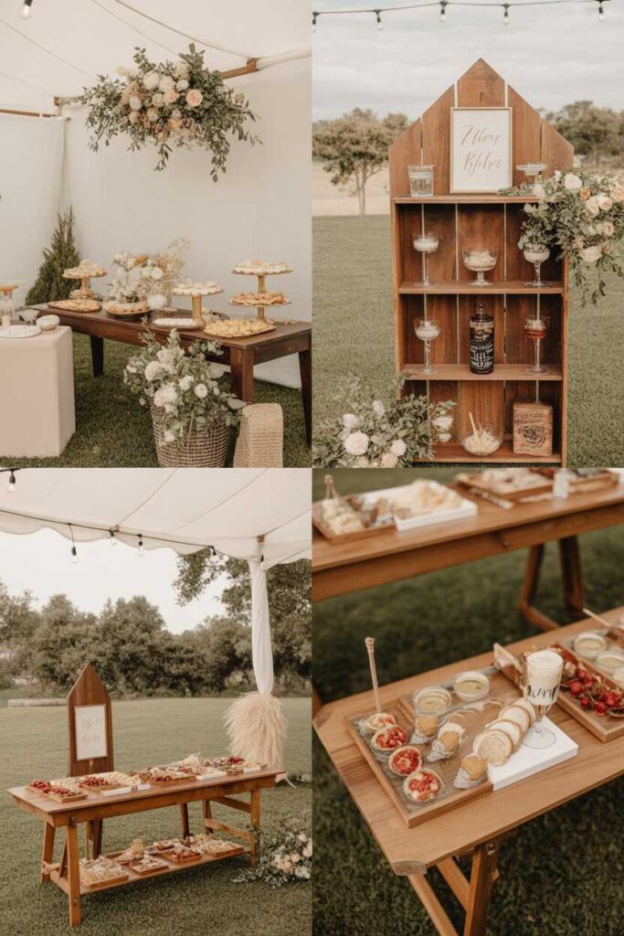 Backyard Wedding Ideas for a Magical, Budget-Friendly Celebration at Home 10 Food and Drink Stations That Match Your Aesthetic