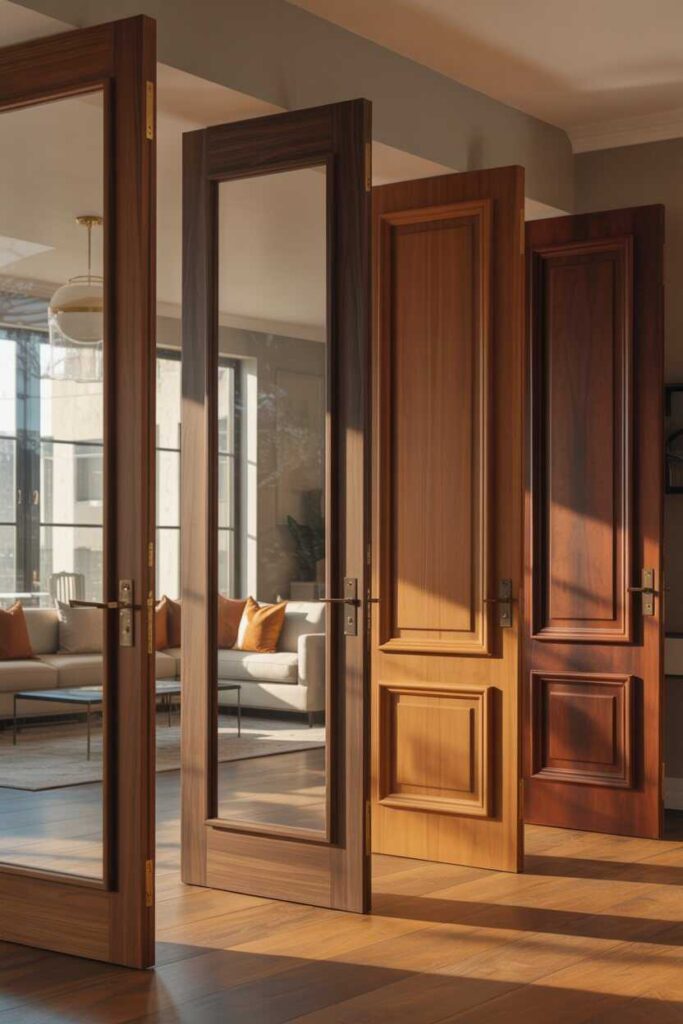 Wooden Door Designs Timeless Elegance for Modern & Traditional Homes 4 Interior Wooden Door Designs That Transform Your Home