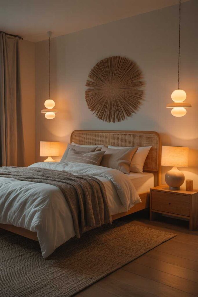 Sage Green and Grey Bedroom Ideas Modern, Cozy & Budget-Friendly Inspiration for a Dreamy Retreat 6 Lighting Soft, Warm, and Inviting