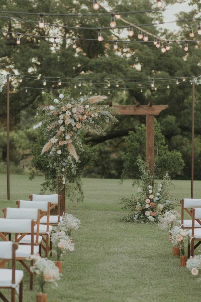 Backyard Wedding Ideas for a Magical, Budget-Friendly Celebration at Home 9 Making Small Backyards Feel Spacious and Elegant