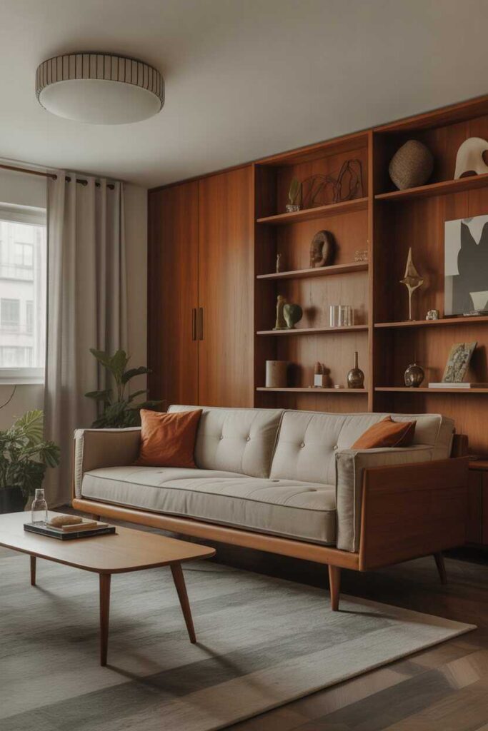 31 Mid Century Modern Living Room Ideas Stylish, Cozy, and Budget-Friendly Inspiration for a Retro-Modern Home 6 Mix Retro and Modern Pieces for an Updated Look