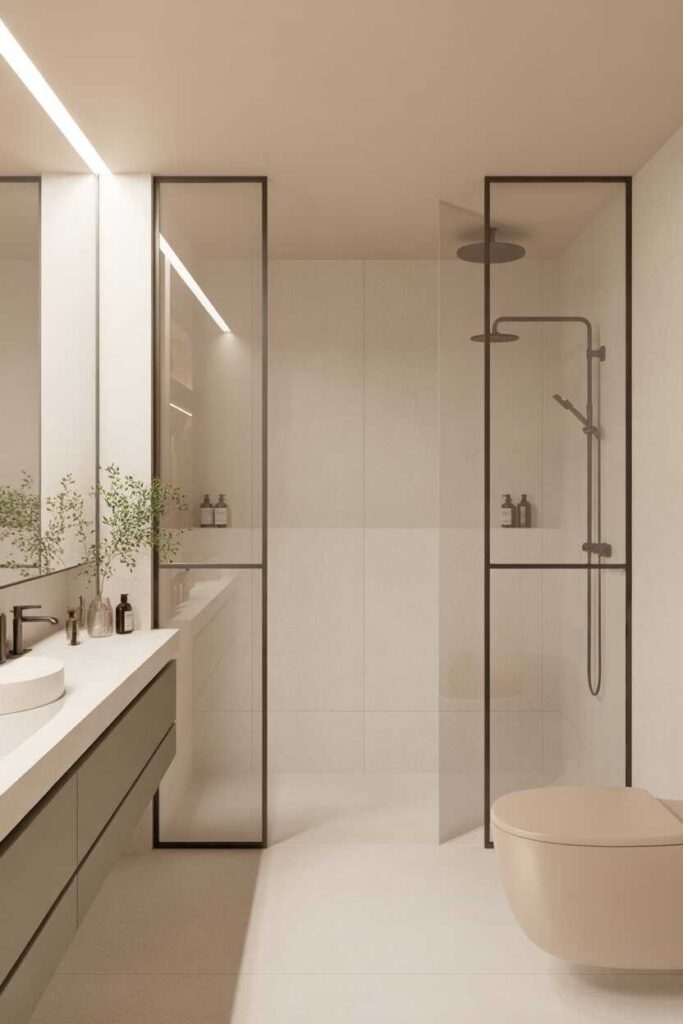 45+ Barndominium Ideas Interiors Modern, Cozy & Budget-Friendly Inspiration for a Pinterest-Worthy Home 8 Modern Bathroom Ideas