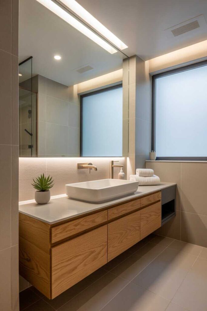 25 Stunning Guest Bathroom Ideas Modern, Budget-Friendly Inspiration to Impress Every Visitor 2 Modern Guest Bathroom Ideas for Contemporary Homes