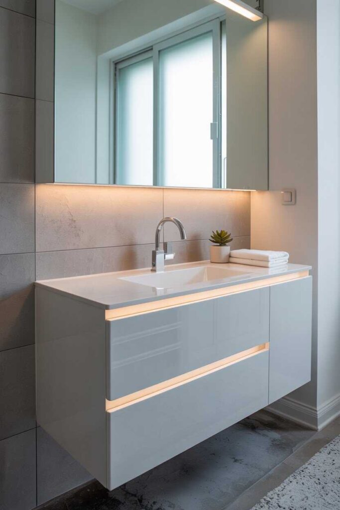 30 Small Guest Bathroom Ideas Modern, Budget-Friendly Inspiration to Transform Tiny Spaces 4 Modern Vanity Styles for Small Spaces