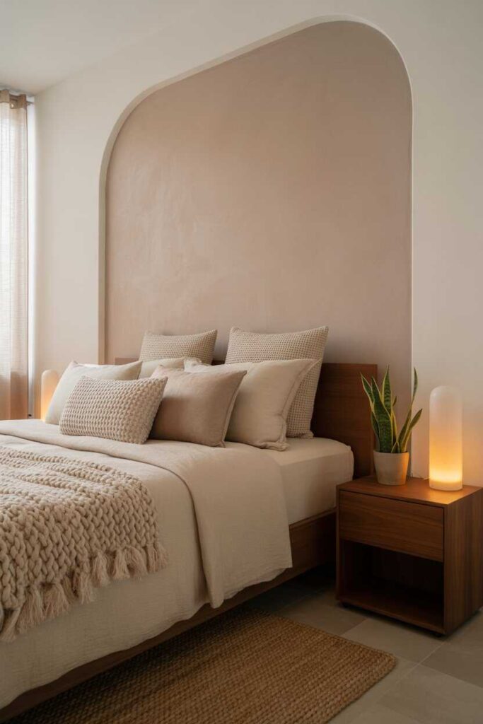 25+ Cozy Bedroom Ideas Aesthetic You’ll Love Unique, Modern & Budget-Friendly Inspiration 5 Neutral Accent Walls