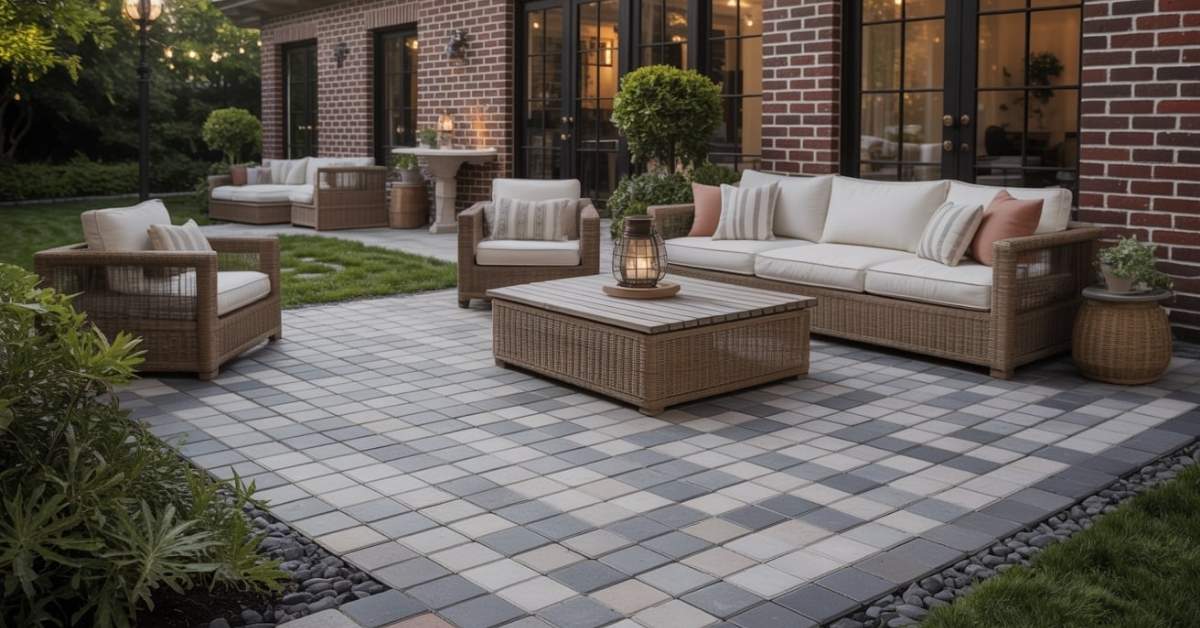 30+ Stunning Paver Patio Ideas For A Modern, Budget-Friendly Outdoor ...