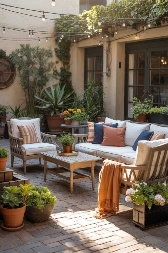 35+ Patio Furniture Ideas to Transform Your Outdoor Space Modern, Budget-Friendly & Aesthetic Inspiration 4 Repurpose Indoor Furniture for Outdoor Use