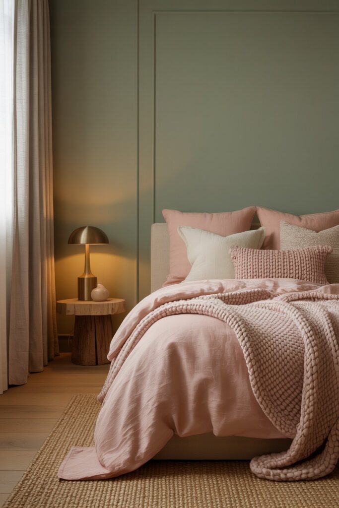 30+ Sage Green and Pink Bedroom Ideas for a Modern, Cozy Retreat 3 Sage Green and Pink Bedroom Ideas for Every Style