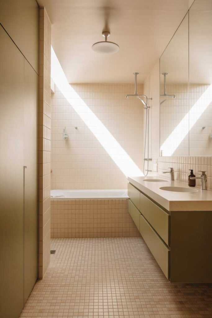 25+ Small Bathroom Design Ideas for a Stylish, Modern & Budget-Friendly Makeover 2 Small Bathroom Layout Ideas That Instantly Make the Room Feel Bigger