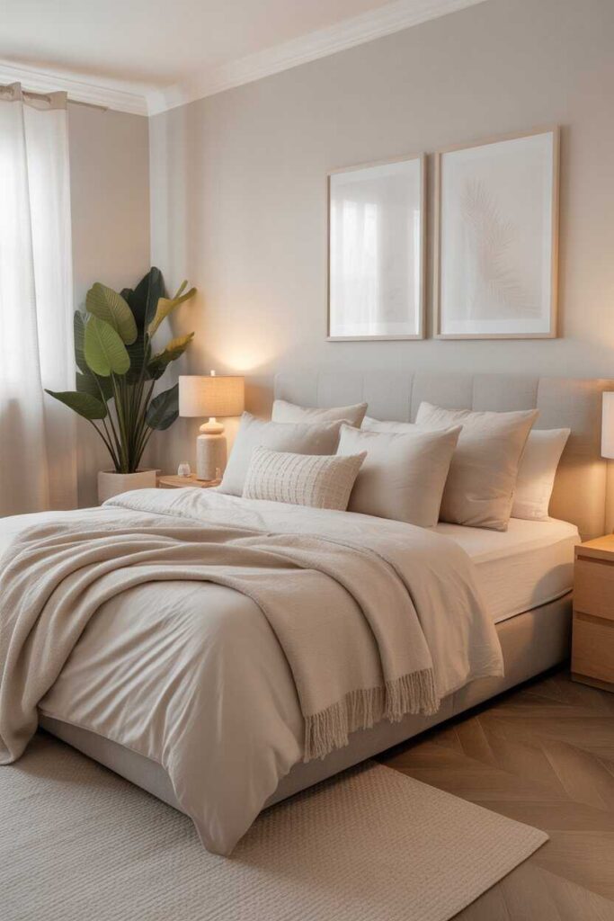 Modern & Budget-Friendly Ideas for How to Decorate a Bedroom Stylish Inspiration for a Dreamy Space 3 Soft Neutrals for a Calm & Relaxing Bedroom