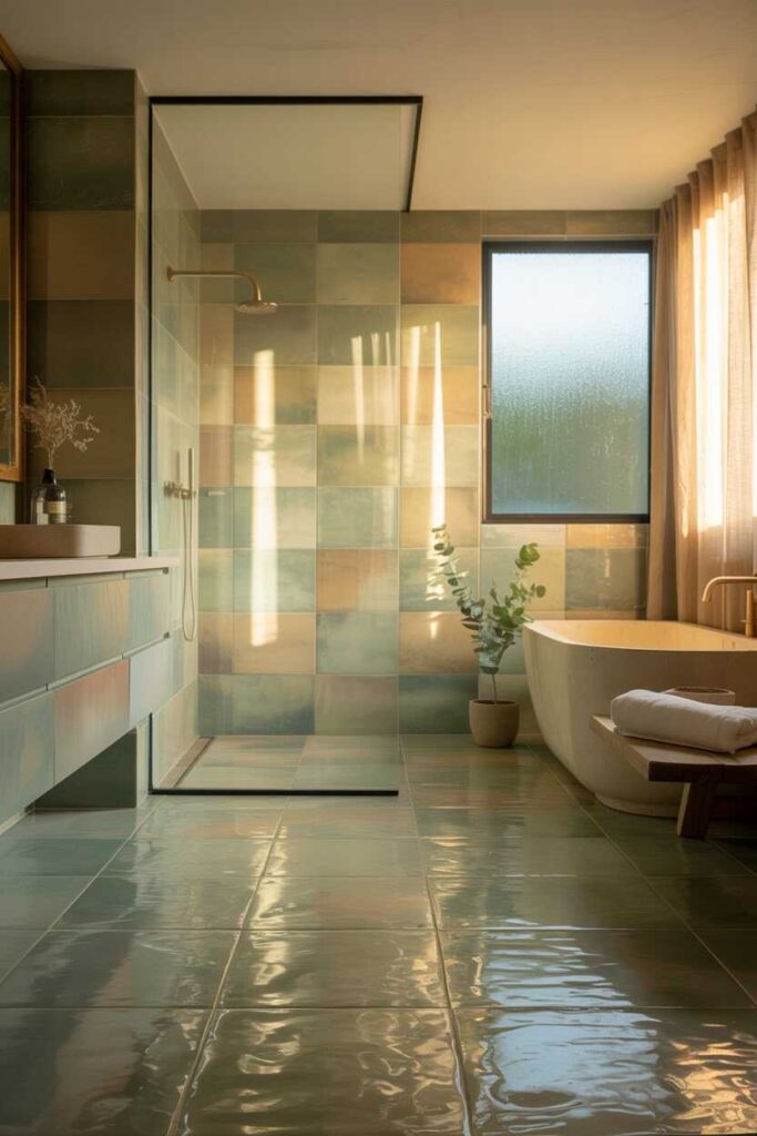 Modern & Budget-Friendly Bathroom Tile Ideas Stunning Inspiration to Transform Your Space 5 Soft, Serene Tiles for a Calming Atmosphere