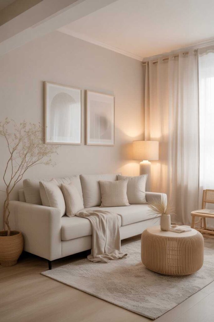 Modern & Budget-Friendly Ideas for How to Decorate a Bedroom Stylish Inspiration for a Dreamy Space 2 Start With a Neutral Foundation for a Clean, Modern Interior