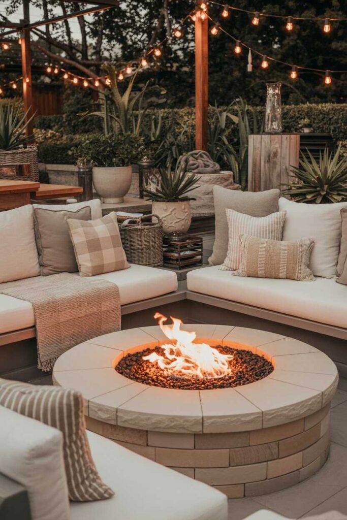 25+ Modern & Budget-Friendly Fire Pit Ideas to Transform Your Outdoor Space (Cozy Inspiration You’ll Love) 5 Styling Tips to Make Your Fire Pit Area Pinterest-Perfect