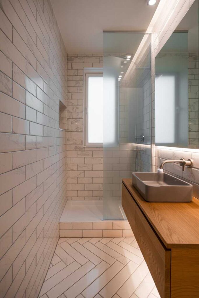 30 Small Guest Bathroom Ideas Modern, Budget-Friendly Inspiration to Transform Tiny Spaces 7 Tile Patterns That Enhance Small Spaces