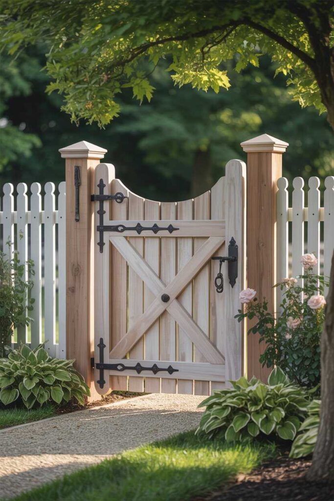 Farmhouse Gate Ideas Rustic Charm for Modern & Traditional Homes 6 Tips for Choosing the Perfect Farmhouse Gate