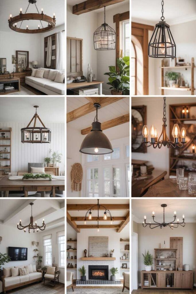 20+ Farmhouse Lighting Ideas for a Cozy, Modern Home (Stunning Inspiration You’ll Love) 6 Types of Farmhouse Lighting Styles You Can Mix Into Your Home