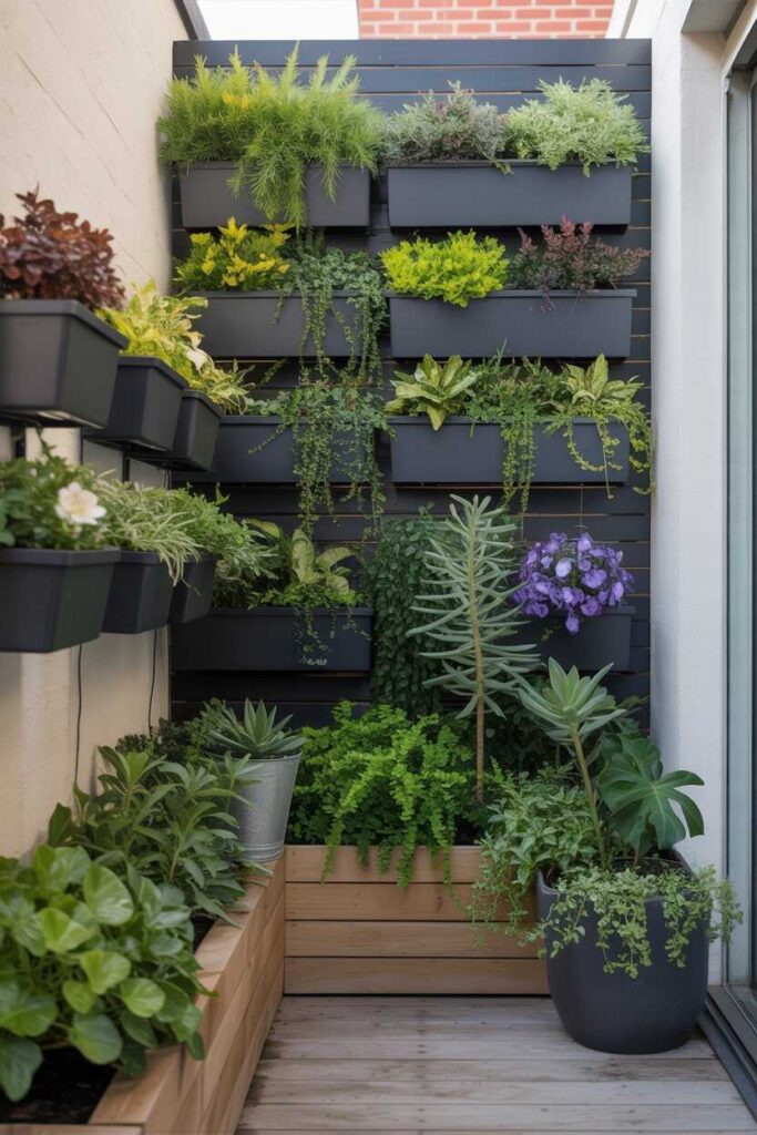 30+ Small Garden Ideas for a Stunning, Budget-Friendly Outdoor Makeover 4 Use Containers and Tall Planters to Maximize Space