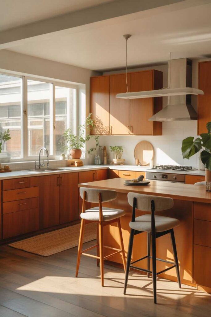 27 Mid Century Modern Kitchen Ideas Timeless, Stylish, and Budget-Friendly Inspiration for a Trendy Home 8 Use Layered Textures for Warmth and Comfort