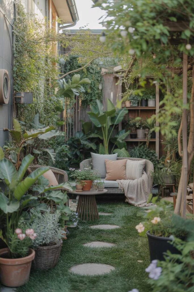 30+ Backyard Ideas for a Beautiful, Cozy, and Pinterest-Worthy Outdoor Space 5 Use Plants to Build a Calm, Nature-Filled Backyard