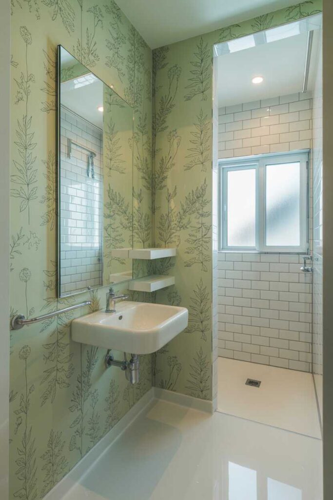 Modern & Budget-Friendly Wallpaper Bathroom Ideas Stunning Inspiration for a Stylish Upgrade 5 Wallpaper Ideas for Small Bathrooms
