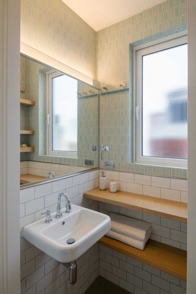 Modern & Unique Bathroom Wallpaper Inspiration Stunning Ideas to Transform Your Space on Any Budget 4 Wallpaper Ideas for Small Bathrooms