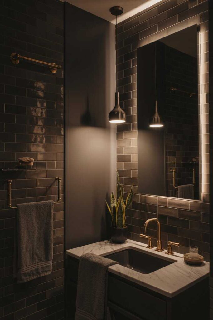 15+ Moody Bathroom Designs That Redefine Luxury Modern, Romantic, and Effortlessly Chic 2 What Makes a Bathroom “Moody”?