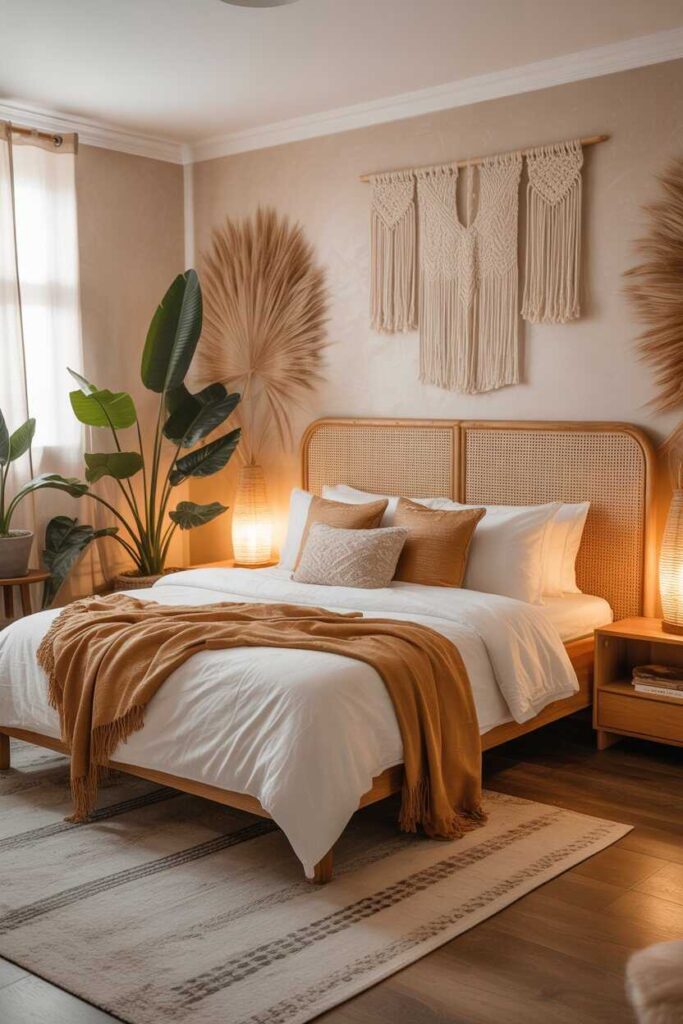 25+ Unique & Budget-Friendly Boho Bedroom Ideas to Transform Your Space (Aesthetic Inspiration for Cozy, Modern Homes) 2 What Makes a Boho Bedroom So Irresistible?