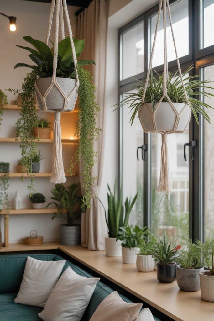 20+ Modern & Budget-Friendly Hanging Plants Indoor Ideas to Instantly Refresh Your Home 3 Where to Hang Indoor Plants for Maximum Aesthetic Impact