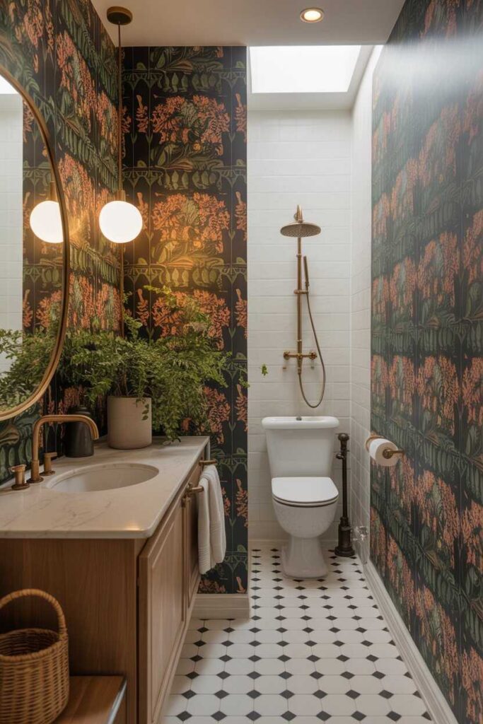 Bathroom Wallpaper Ideas Modern, Budget-Friendly & Unique Inspirations 2 Why Bathroom Wallpaper Is Making a Huge Comeback
