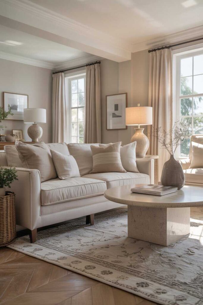 Neutral Living Room Ideas Modern, Cozy & Budget-Friendly Inspiration 2 Why Neutral Living Rooms Are Always In Style