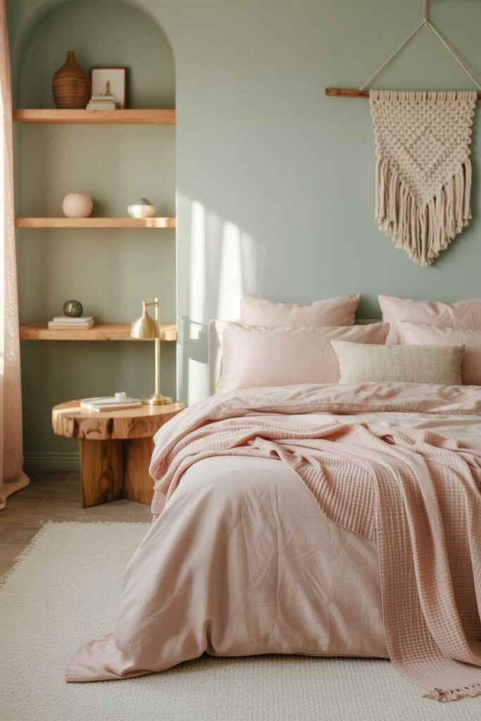 30+ Sage Green and Pink Bedroom Ideas for a Modern, Cozy Retreat 2 Why Sage Green and Pink Make the Perfect Bedroom Color Palette