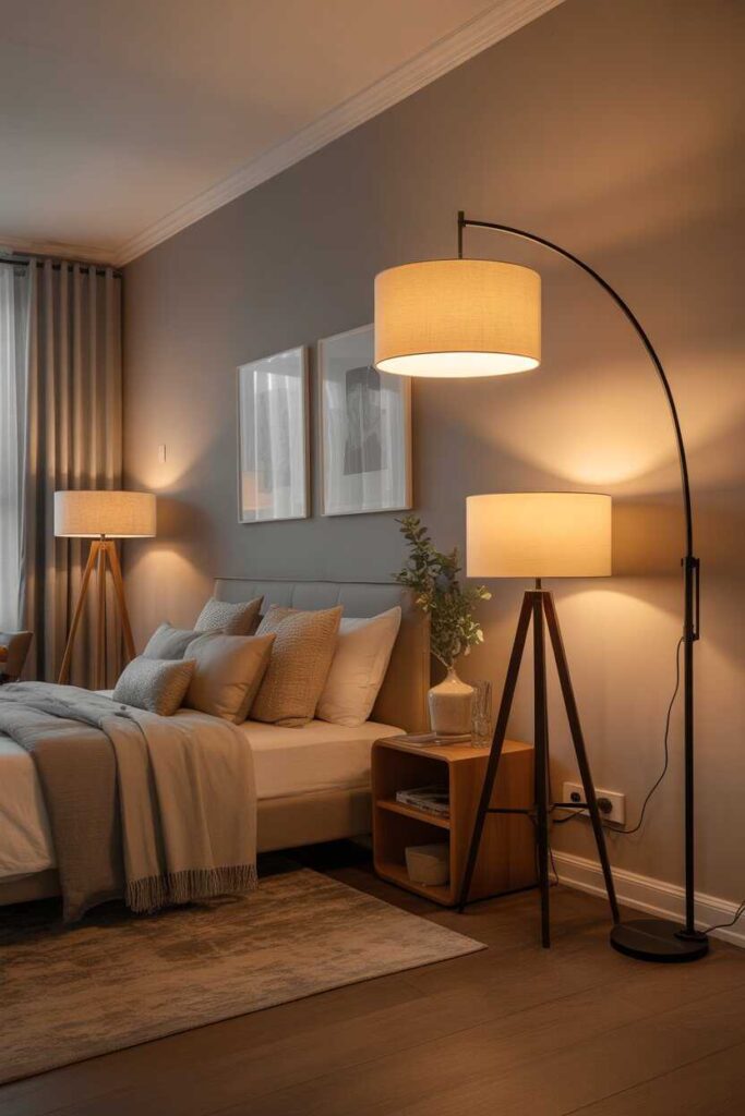 20+ Modern & Budget-Friendly Floor Lamp Bedroom Ideas to Transform Your Space Instantly 4 20+ Inspiring Floor Lamp Bedroom Ideas for a Stunning Space
