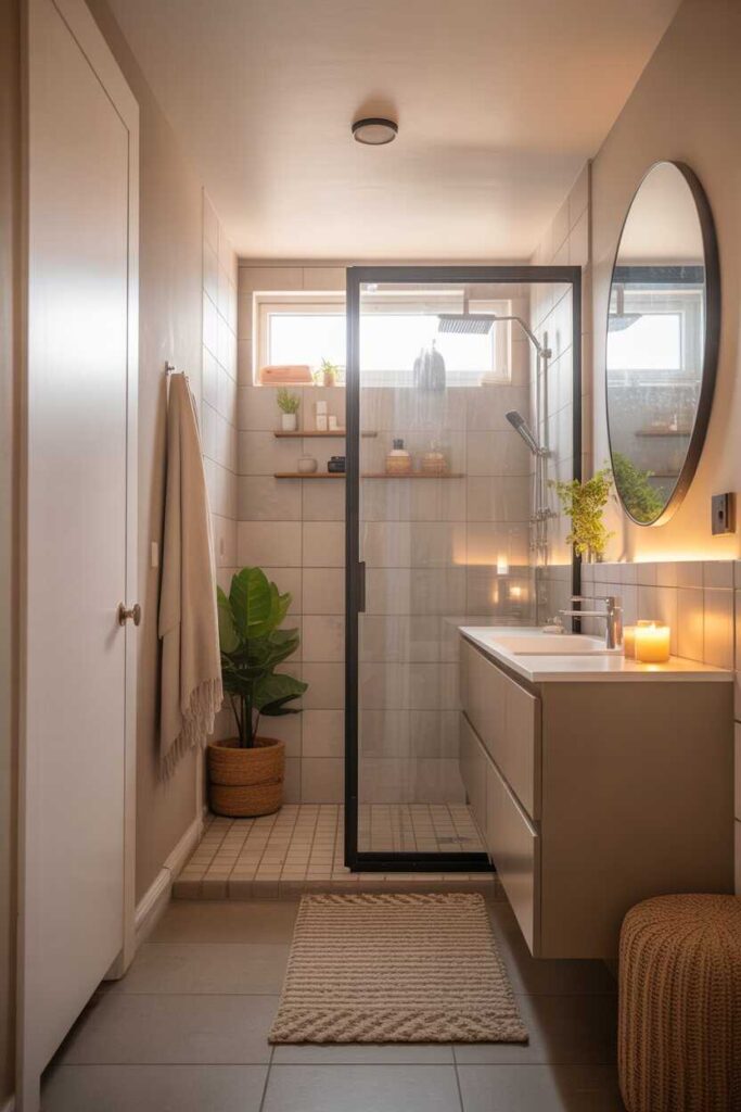 27 Tiny Bathroom Ideas for a Modern, Stylish, and Budget-Friendly Makeover 4 Aesthetic Tiny Bathroom Ideas for Pinterest-Worthy Decor