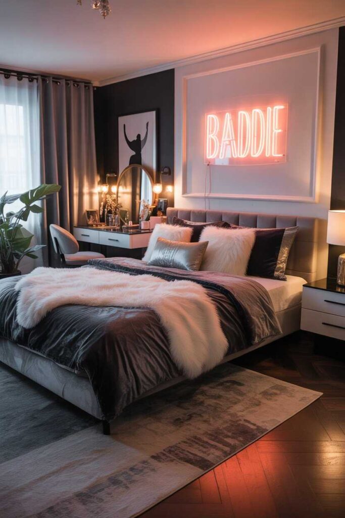 Modern Baddie Aesthetic Ideas to Transform Your Space Unique, Trendy, and Budget-Friendly Inspiration 3 Baddie Aesthetic Bedroom Ideas for a Cozy, Glamorous Space