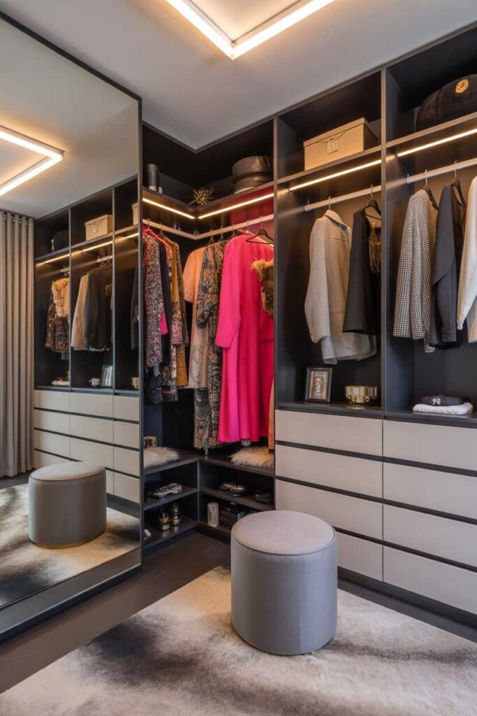 Modern Baddie Aesthetic Ideas to Transform Your Space Unique, Trendy, and Budget-Friendly Inspiration 5 Baddie Aesthetic Ideas for Your Closet or Dressing Area