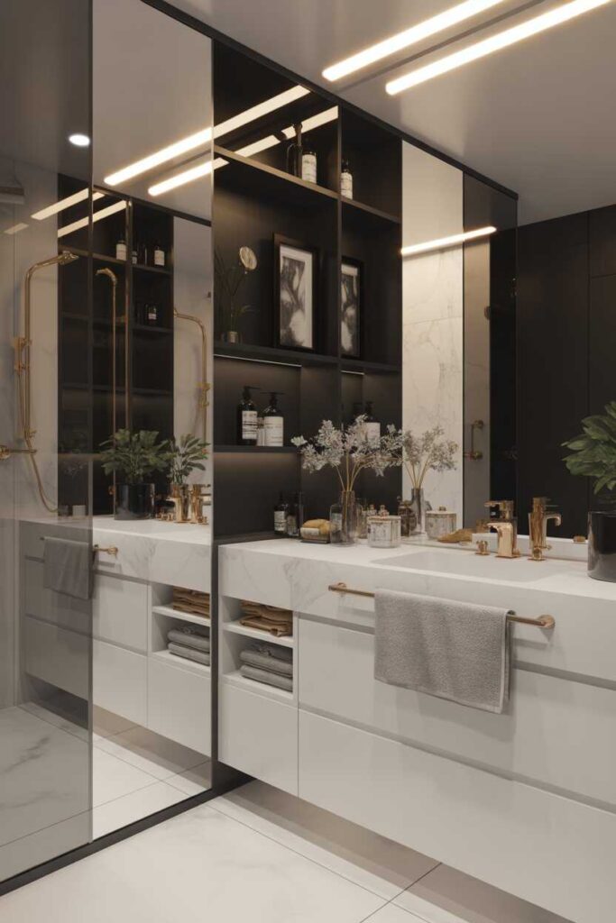 Modern Baddie Aesthetic Ideas to Transform Your Space Unique, Trendy, and Budget-Friendly Inspiration 6 Baddie Bathroom Ideas for a Minimalist, Luxe Look