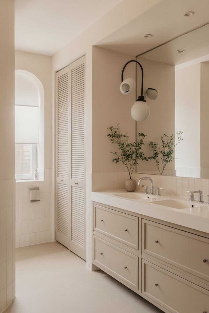 Modern Bathroom Inspiration Decor Ideas to Transform Your Space (Beautiful, Budget-Friendly & Totally Pinterest-Worth It) 10 Balancing Functionality and Beauty