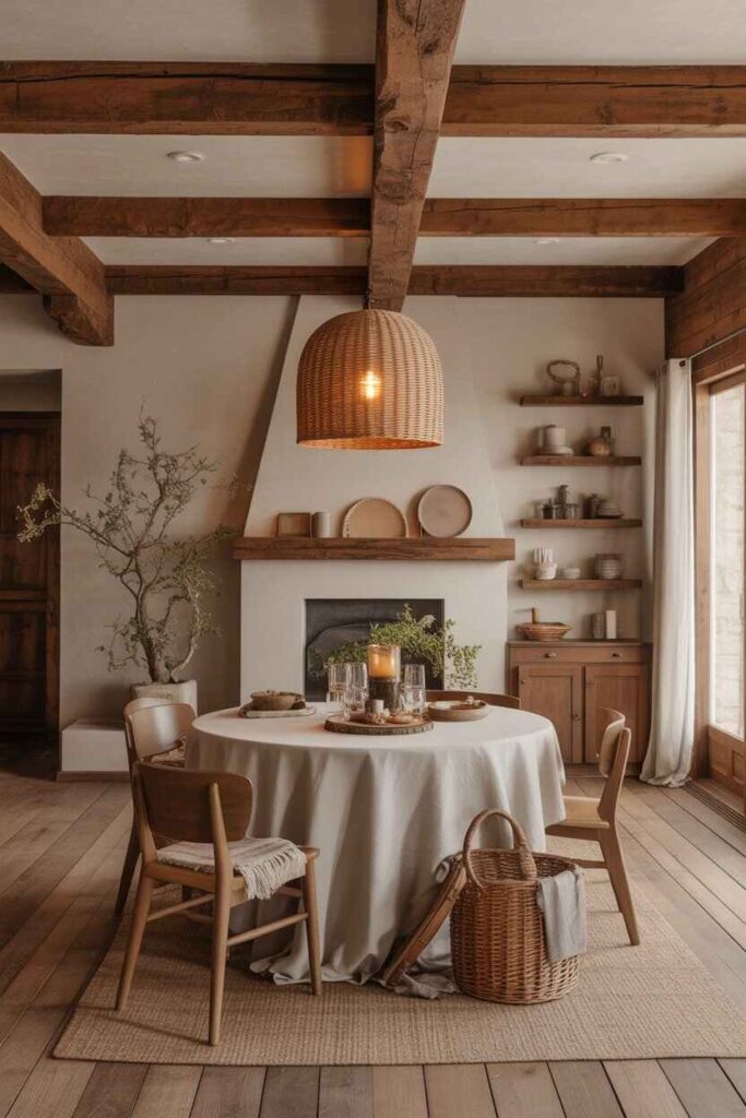 Rustic Kitchen Ideas & Inspiration Budget-Friendly, Modern Ways to Create a Warm and Timeless Space 14 Bringing Rustic Charm Into Other Spaces