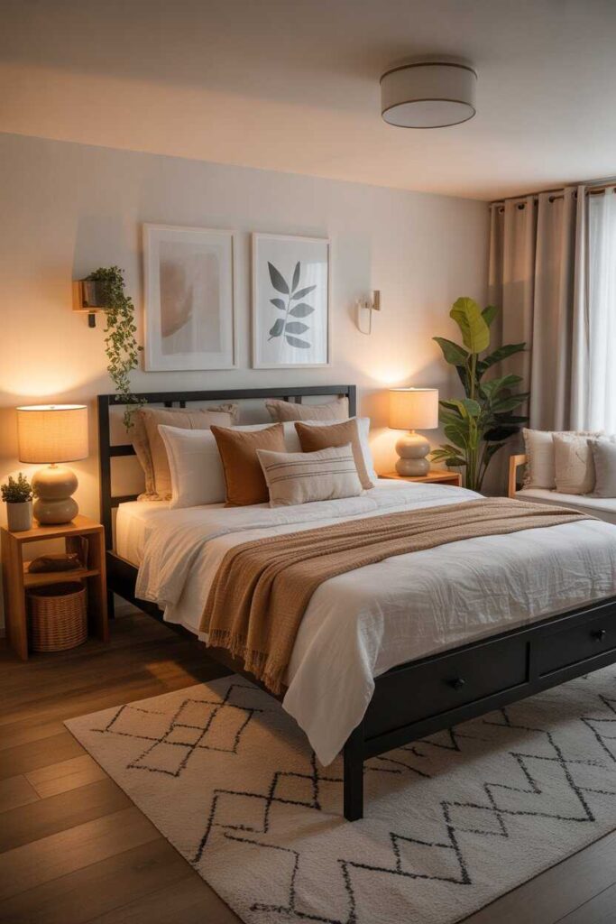 Black Bed Frame Bedroom Ideas Modern, Cozy & Budget Friendly Inspiration You’ll Love 9 Budget-Friendly Black Bed Frame Bedroom Ideas Anyone Can Try