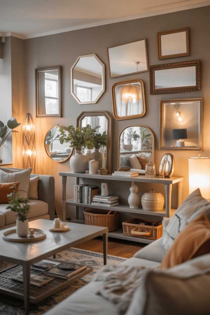 Mirror Wall Decor Living Room Ideas That Instantly Elevate Your Space 8 Budget-Friendly Mirror Wall Decor Living Room Ideas