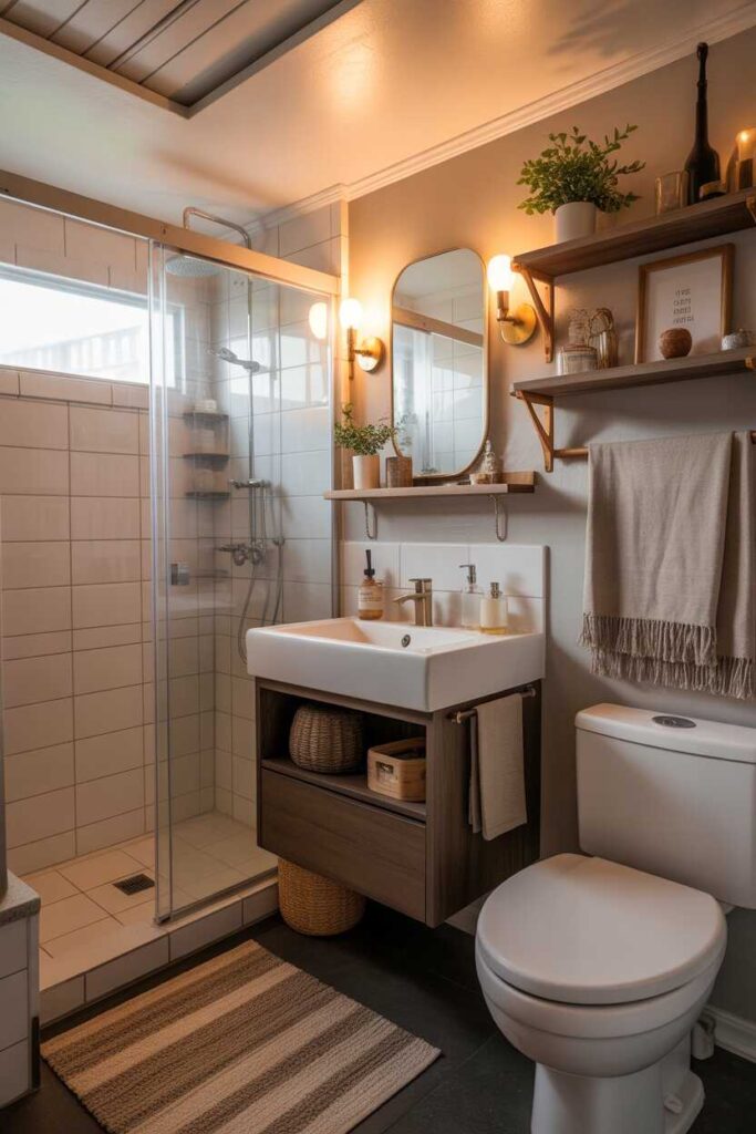 27 Tiny Bathroom Ideas for a Modern, Stylish, and Budget-Friendly Makeover 5 Budget-Friendly Tiny Bathroom Ideas for Stylish Makeovers