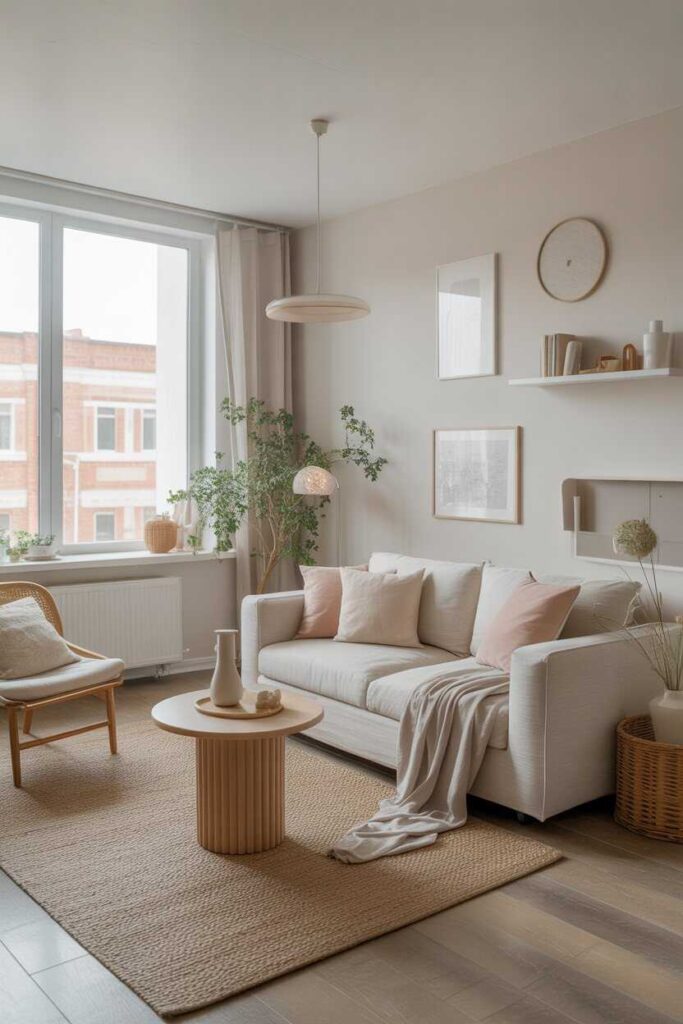 Modern Apartment Decorating Ideas Budget-Friendly Inspiration to Transform Your Small Space Into a Stylish Haven 2 Choosing a Color Palette That Expands Your Space