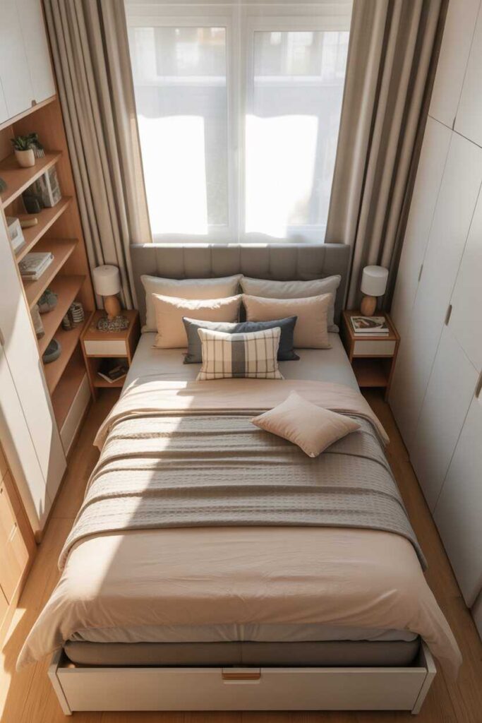 Small Room Ideas Bedroom That Feel Spacious, Stylish, and Surprisingly Cozy 4 Choosing the Right Bed for a Small Bedroom