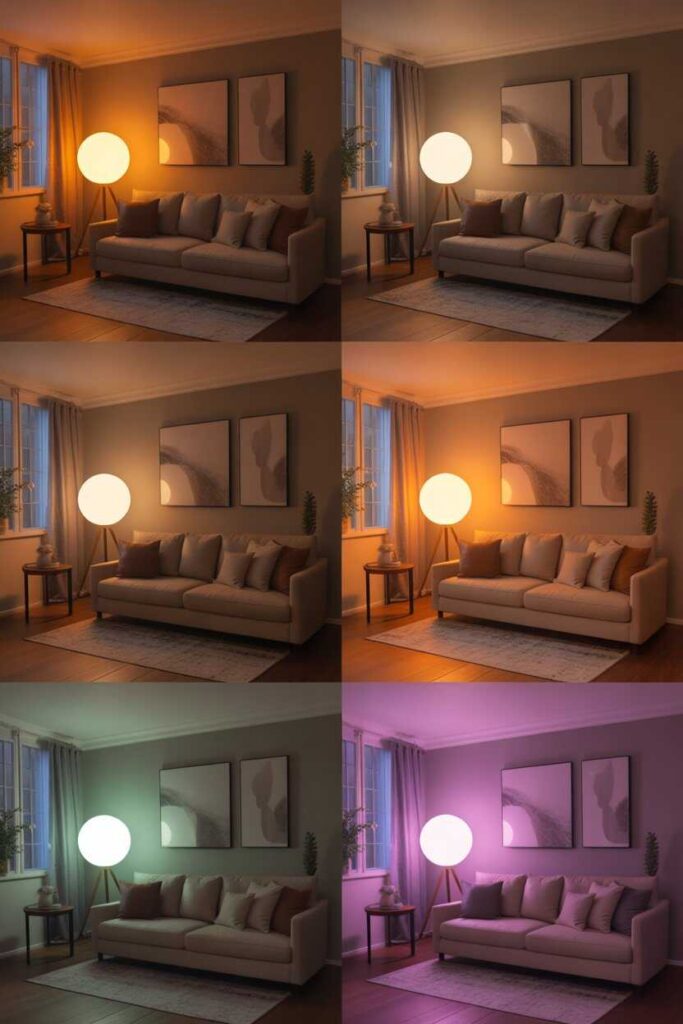 Modern & Unique Living Room Lighting Ideas That Transform Your Space Instantly 6 Choosing the Right Bulb Temperature for the Perfect Atmosphere