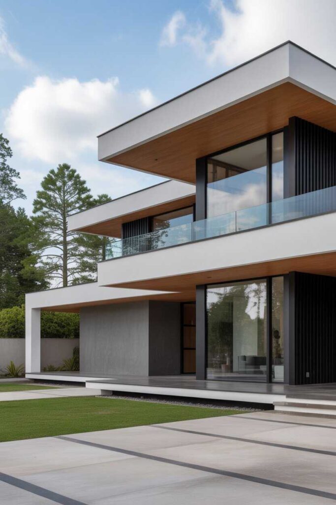 Stunning Modern Home Exterior Design Ideas That Instantly Elevate Curb Appeal (Inspiration, Style & Budget-Friendly Touches) 3 Clean Lines and Bold Shapes That Define Modern Exteriors