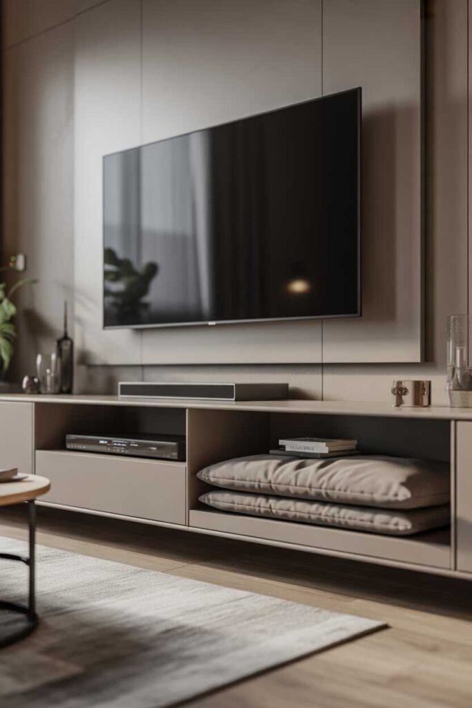 Genius Ideas on How to Hide TV Cords on a Mounted TV Modern, Budget-Friendly, and Aesthetic Solutions 2 Clean Wall Cord Cover System A Modern and Minimalist Solution