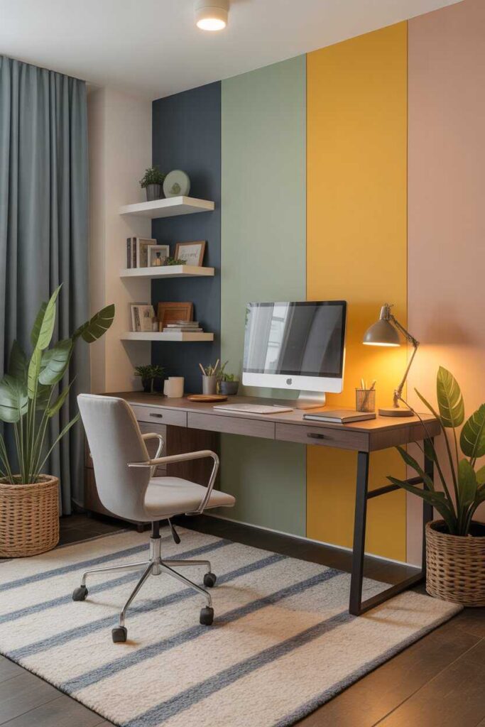 Home Office Inspiration Modern, Budget-Friendly Ideas to Create a Space You’ll Love Working In 11 Color Palettes That Work Beautifully in Home Offices